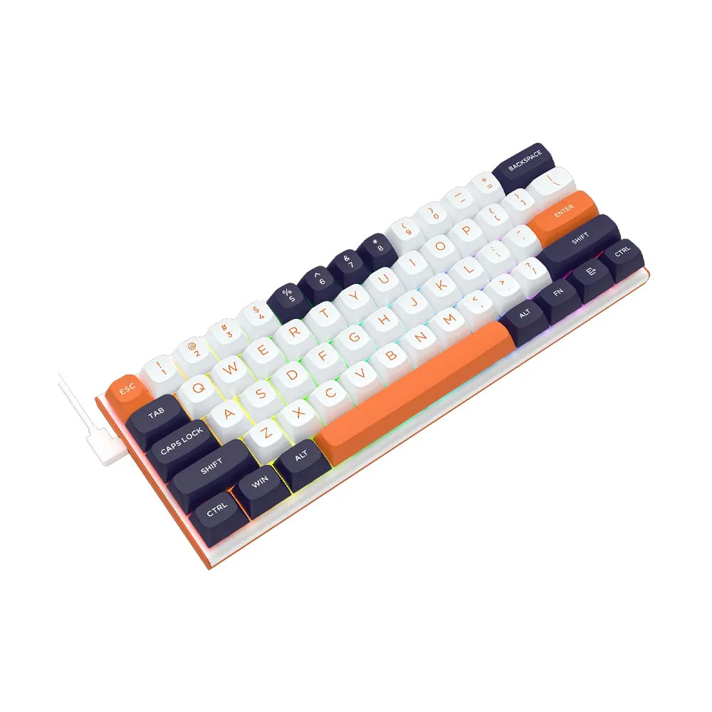Redragon FIDD K683 Rapid Trigger HE Gaming Keyboard, 60% 61 Keys Wired Mechanical Keyboard w/Hyper-Fast Actuation, Dedicated Hall Effect Magnetic Switch