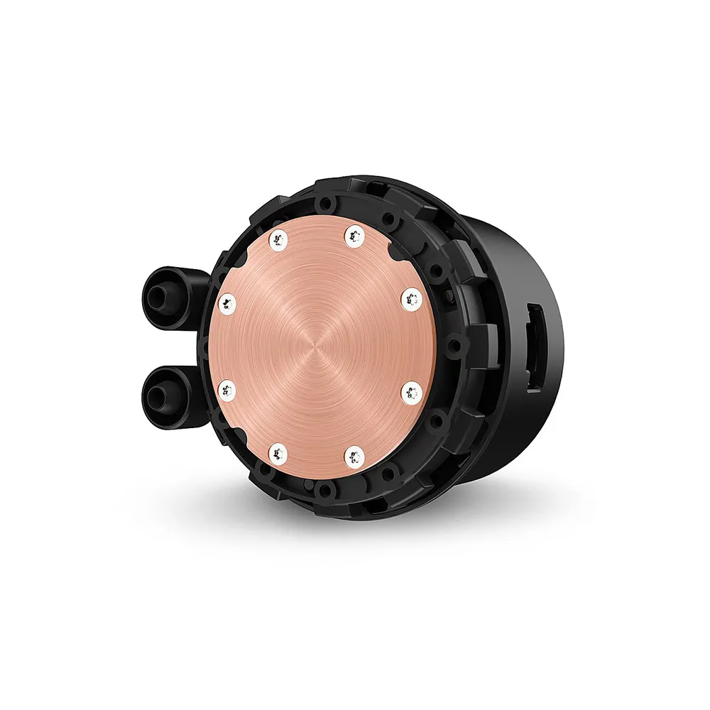 NZXT Kraken 360 RGB, 360mm AIO CPU Liquid Cooler, Customizable 1.54" Square LCD Display for Images, Performance Metrics - Black