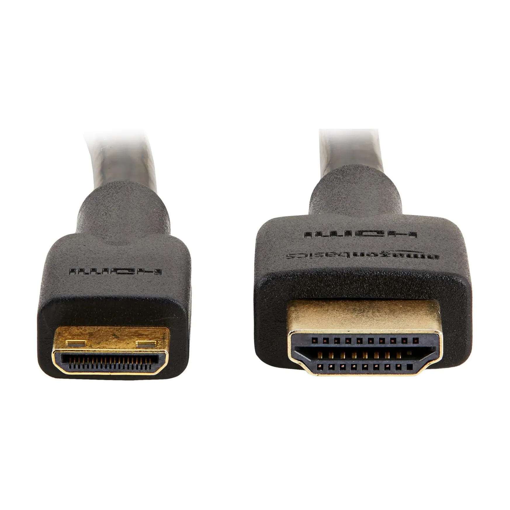 Amazon Basics High Speed Mini HDMI (Source) to HDMI (Display) Cable, 1.8 m, Black