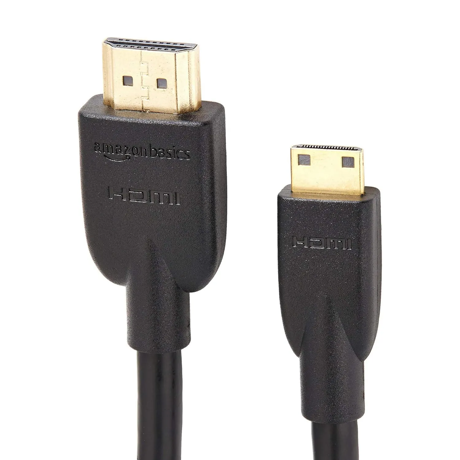 Amazon Basics High Speed Mini HDMI (Source) to HDMI (Display) Cable, 1.8 m, Black