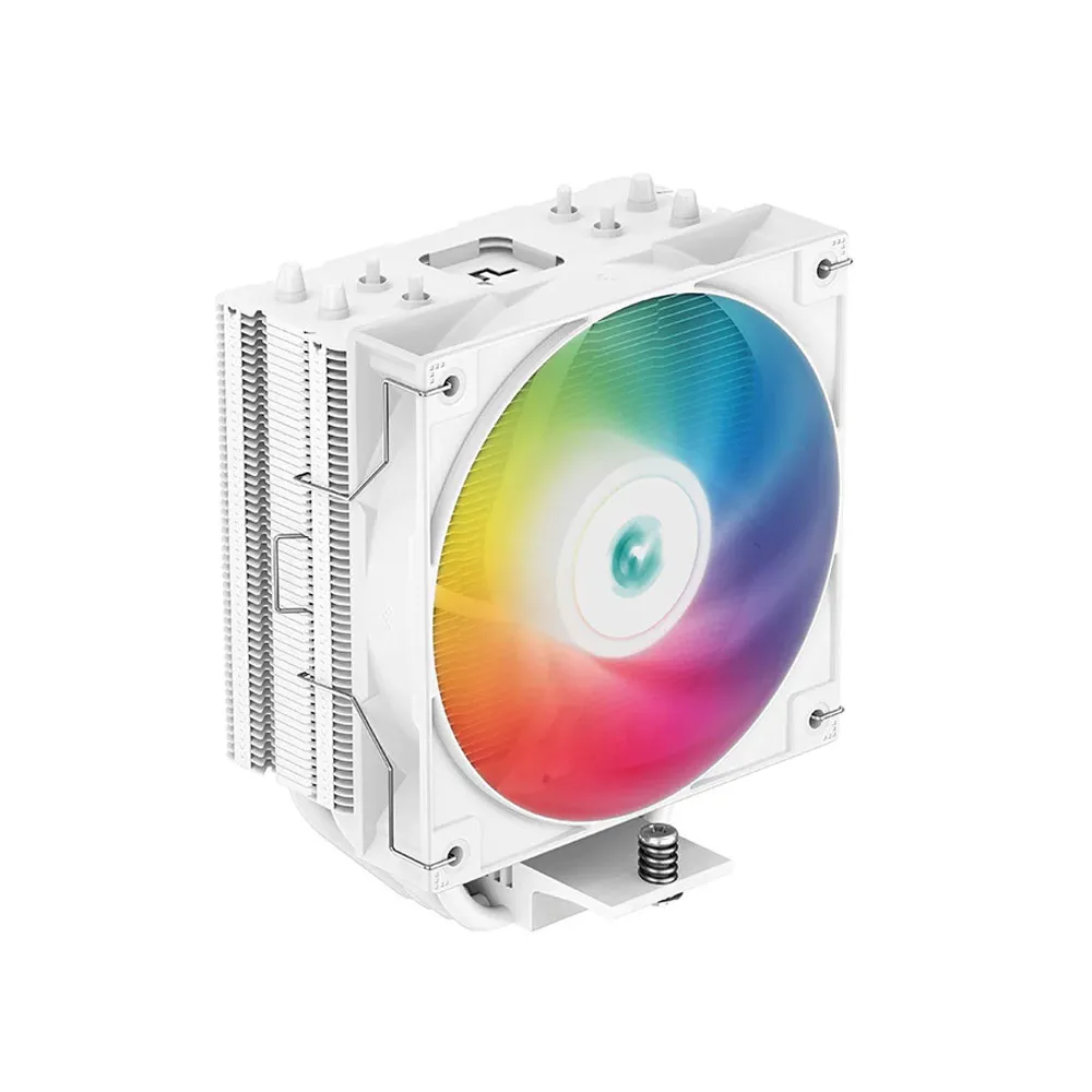 DeepCool Gammaxx Series AG400 - 120mm LED CPU Cooler ARGB - White