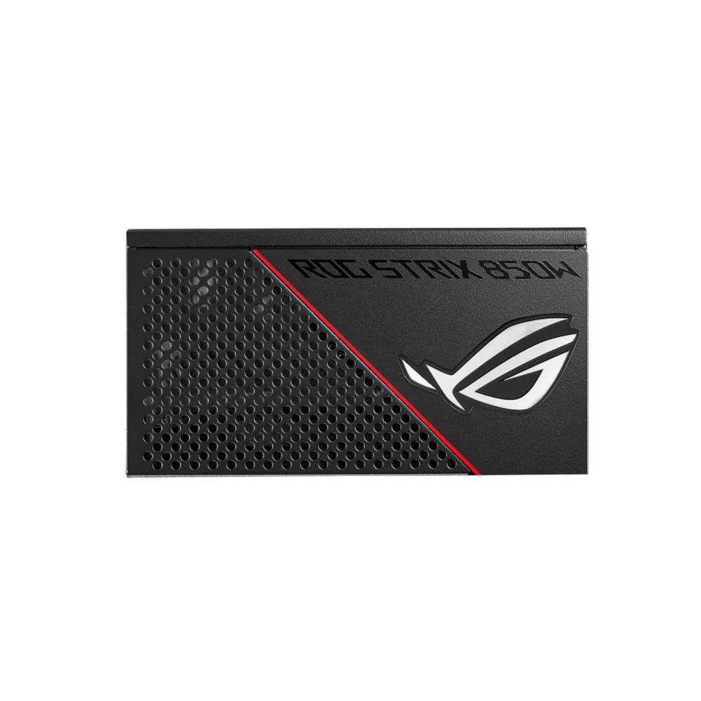 Asus ROG STRIX 850W Gold Modular PSU with ROG Heatsinks, Fully Modular, Dual Ball Fan Bearings, Axial-tech Fan Design 2