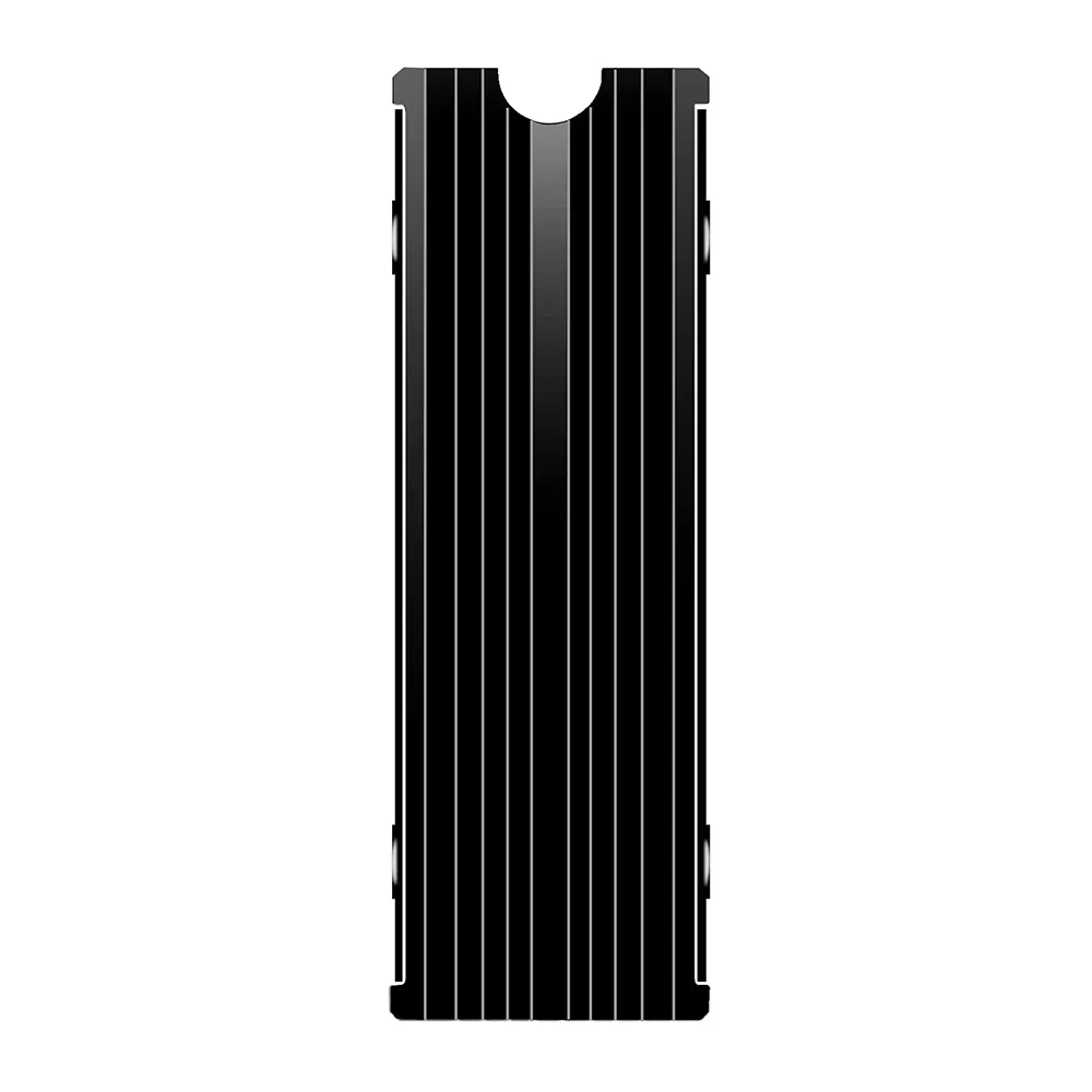 M.2 Heatsink SSD Cooler, Double-Sided Heat Sink with Thermal Silicone pad for PS5/PC PCIE NVME M.2 SSD - Black