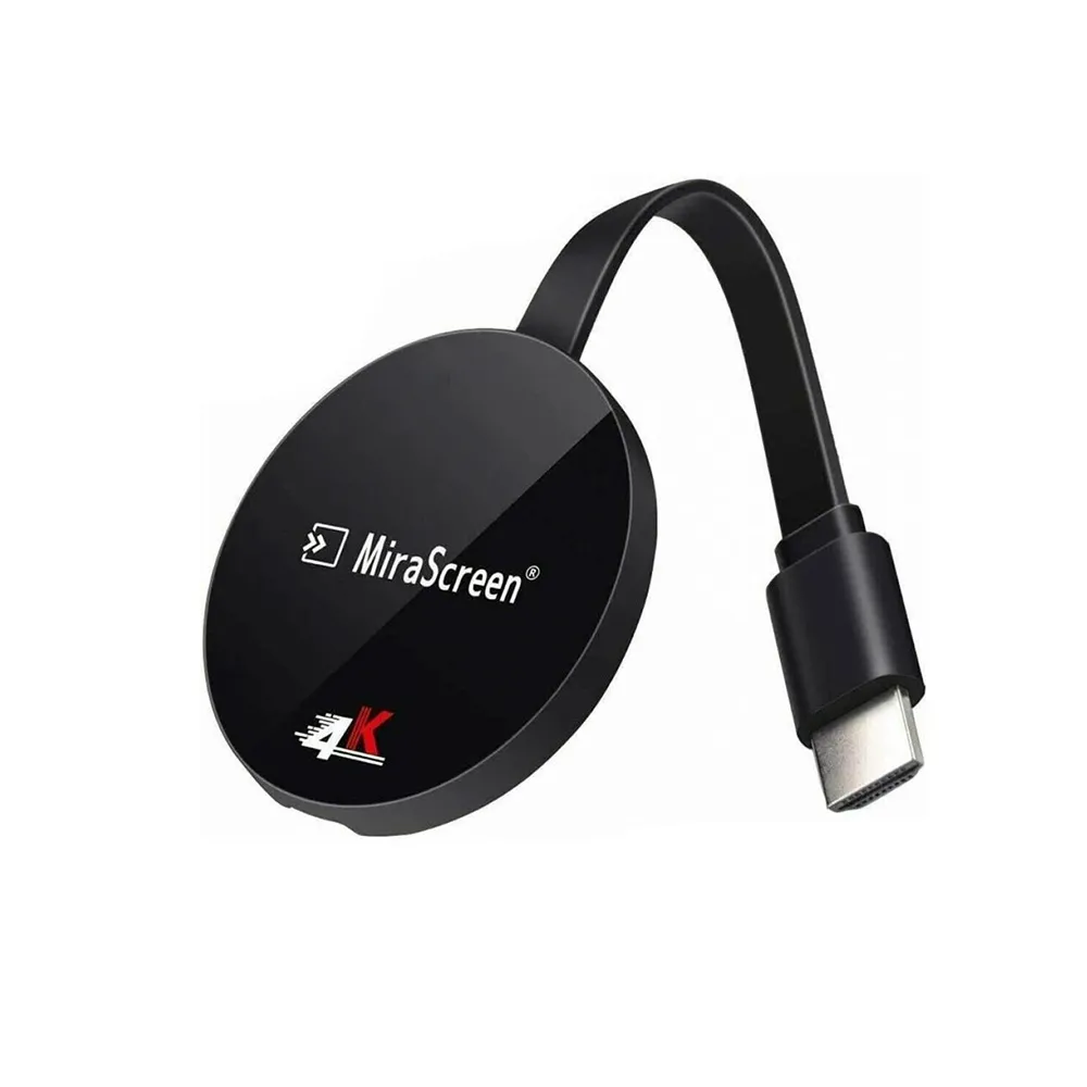 MiraScreen G7 Plus Miracast Dongle for TV 4K Wireless HDMI Display Adapter Streaming Smartphone via Airplay Miracast DLNA
