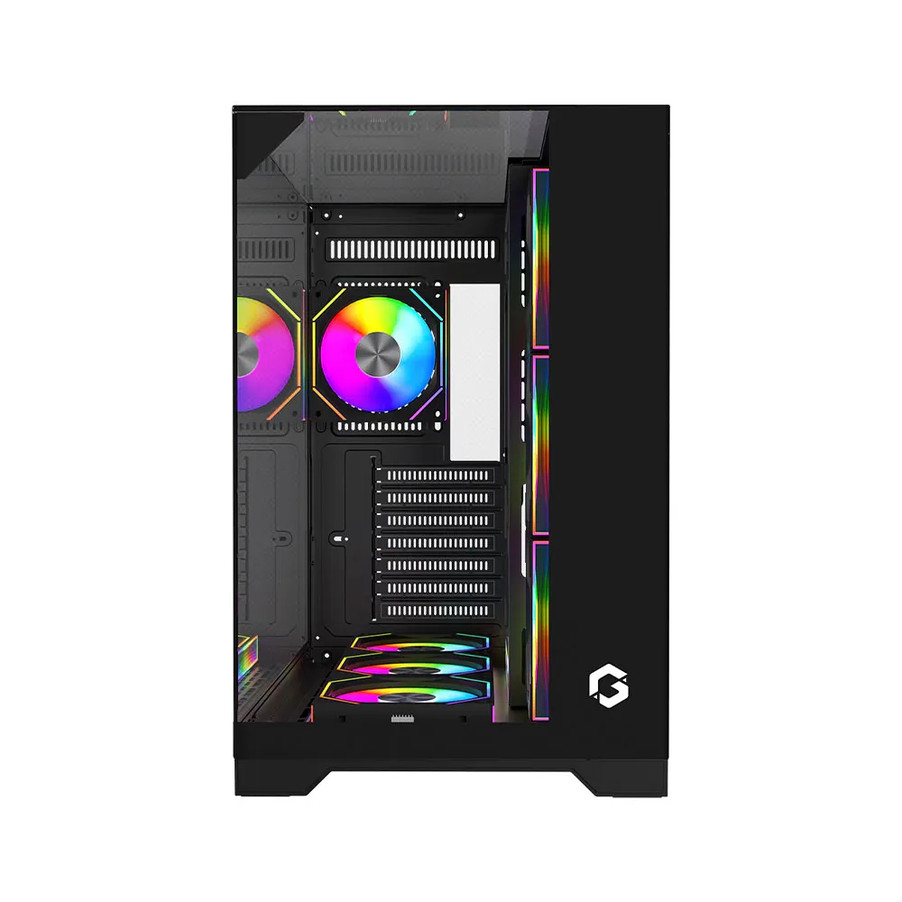 GAMEON Valkyrie I Series Mid Tower Gaming Case - Black