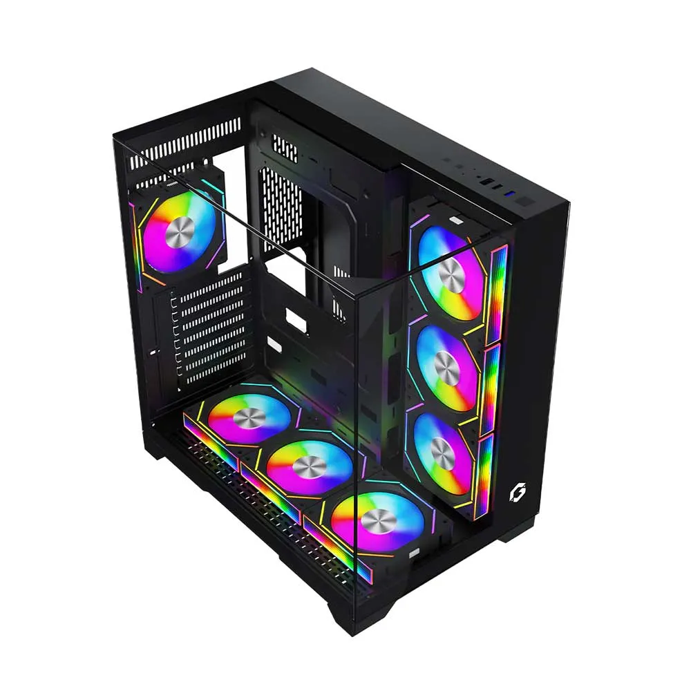 GAMEON Valkyrie I Series Mid Tower Gaming Case - Black