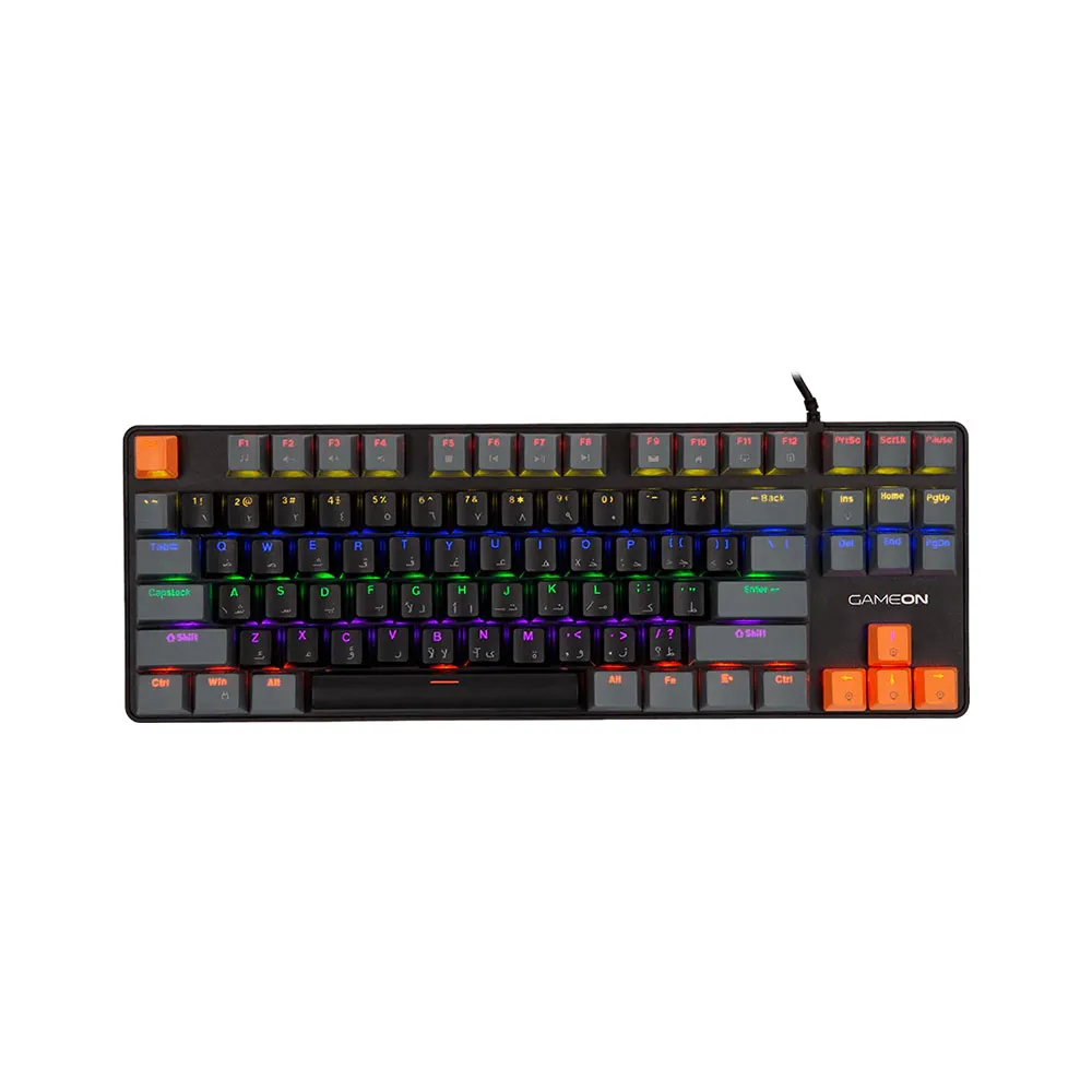 GAMEON VIPER X All-In-One Gaming Bundle, Mechanical Keyboard, Headset, Mouse & Mousepad - Black
