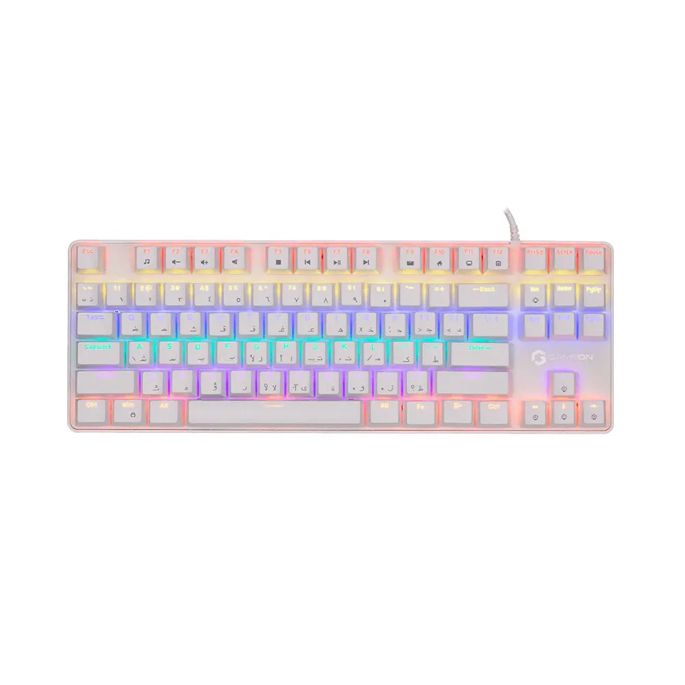 GAMEON VIPER XA All-In-One Artic Series Gaming Bundle, Mechanical Keyboard, Headset, Mouse & Mousepad - White