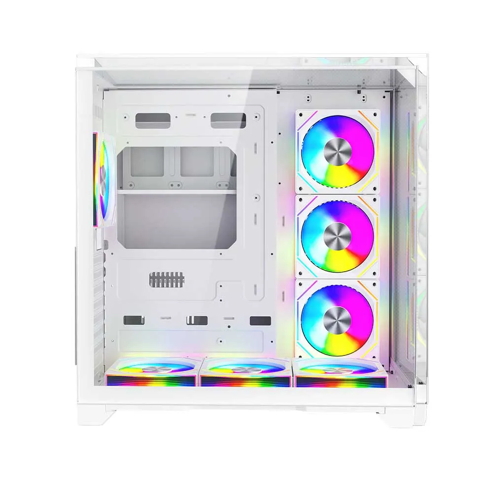 GAMEON Valkyrie I Series Mid Tower Gaming Case - White