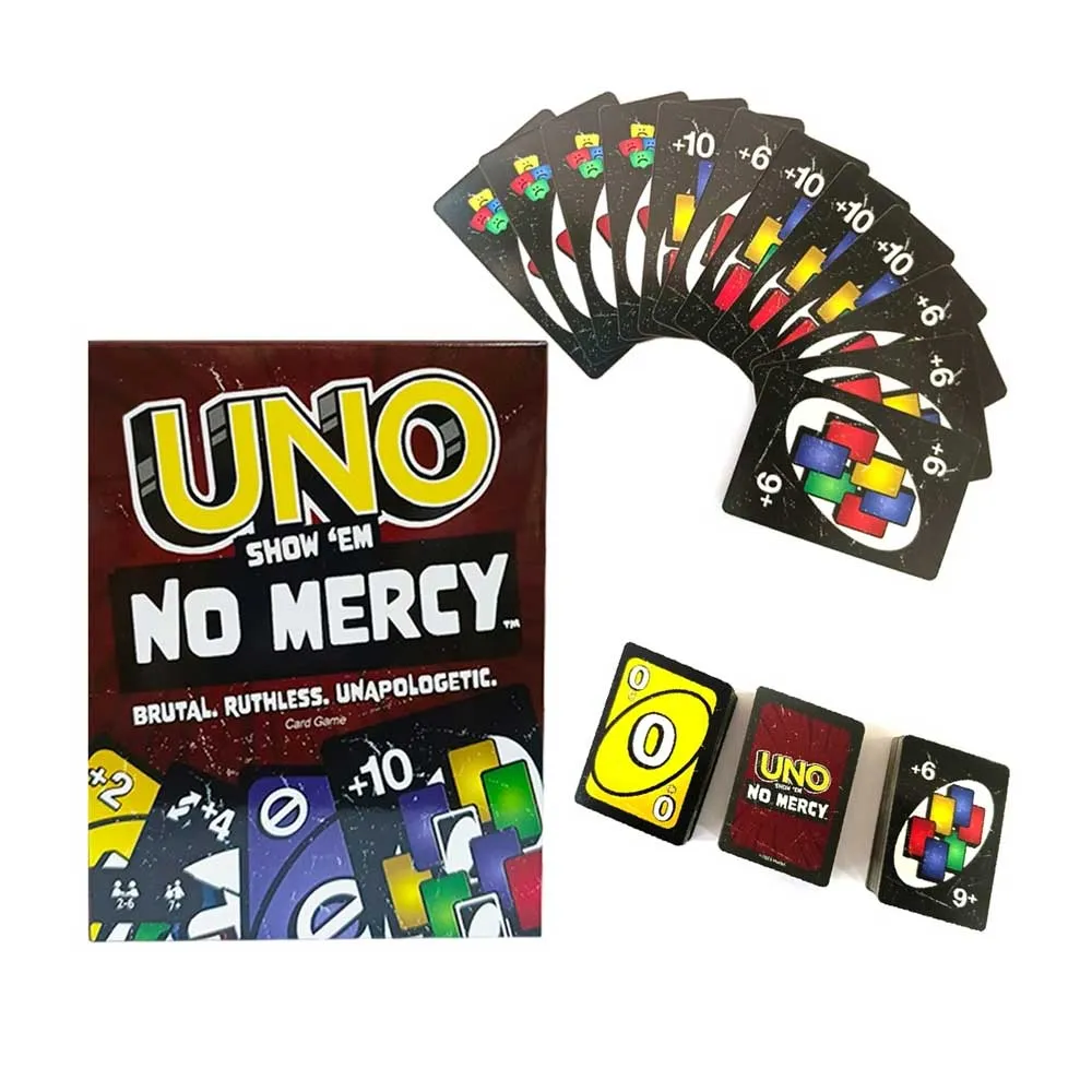 Uno No mercy Game Board Games UNO Cards Table Family Party Entertainment UNO Gam