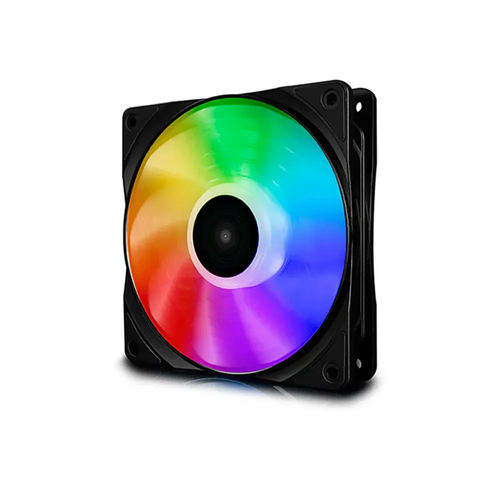 DeepCool CF120 ARGB- 3 Fans KIT, PC Fans 3 Packs 120mm 1800RPM PWM Case Fans ARGB Aura SYNC, for ATX/MATX PC Cases - Black