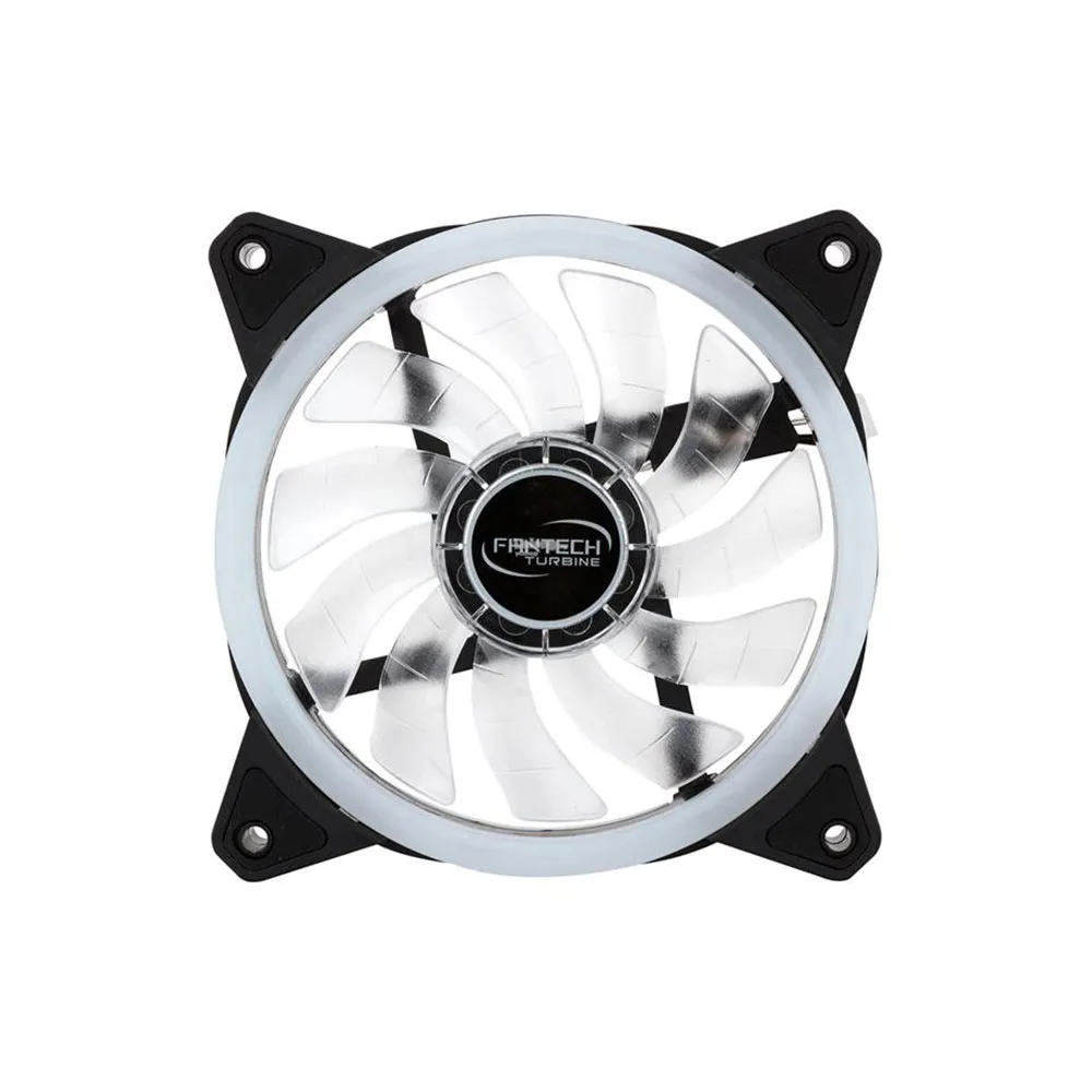 Fantech Turbine FC-124 Dual-Side Silent 120mm Illuminated RGB LED Computer Fan Case 2