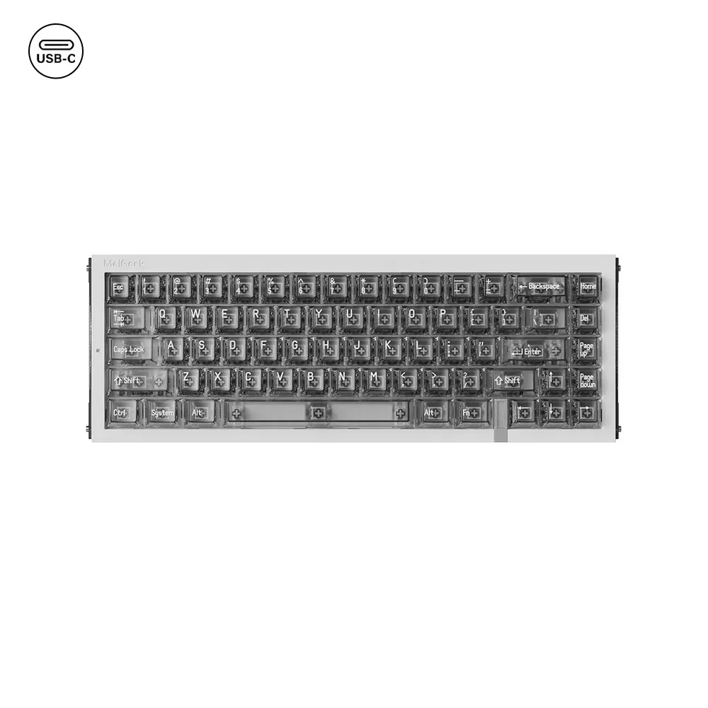 MelGeek REAL67 Wired Gaming Keyboard with RGB, Magnetic Keyboard