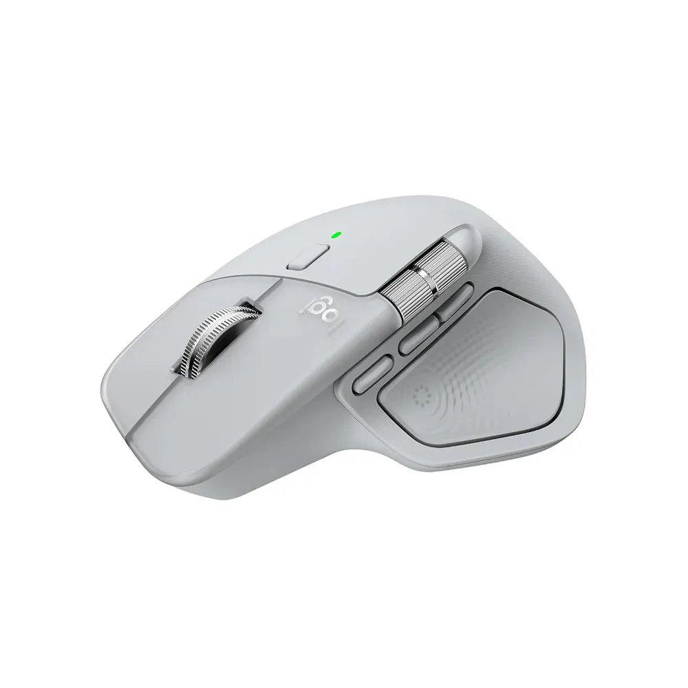 Logitech MX Master 4, Ergonomic Wireless Mouse with Advanced Performance Haptic Feedback, Ultra-Fast Scrolling, USB-C Charging, Bluetooth