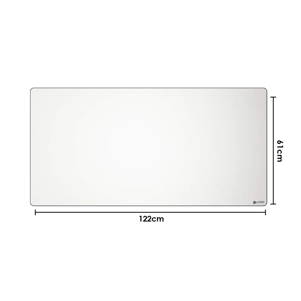 Glorious 3XL Pro Gaming Extended 122 x 61 x 0.3cm - White 