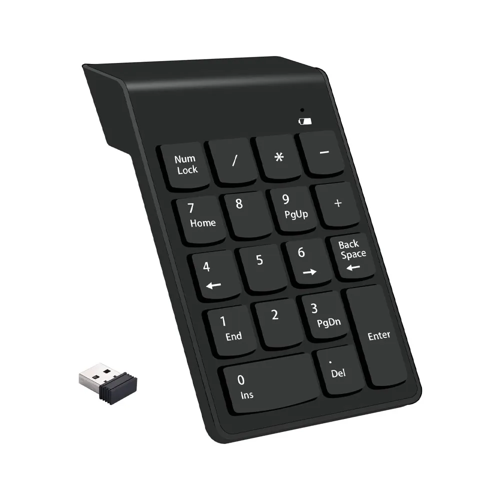 USB Numeric Keypad Numpad Portable Slim Mini 10 Key Number Pad Keyboard