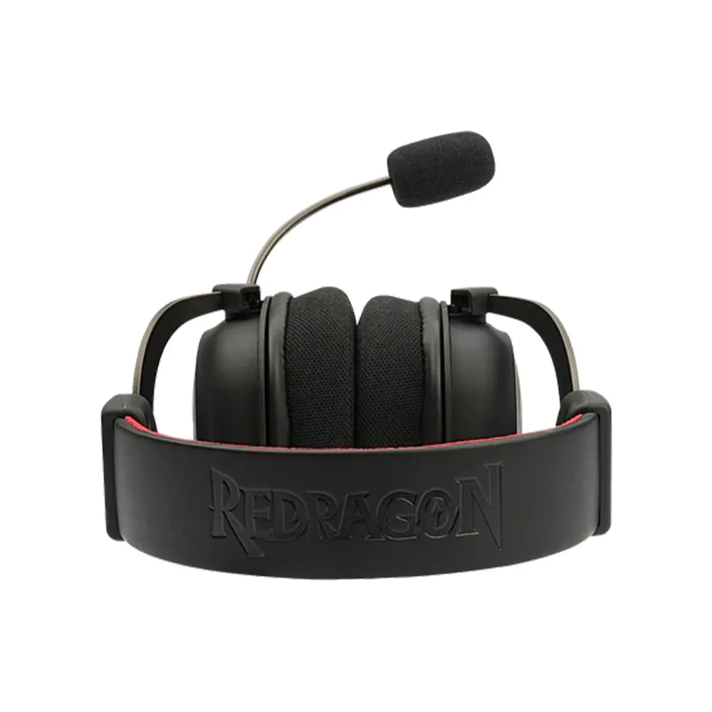 Redragon H510 Zeus-X RGB Wired Gaming Headset, 7.1 Surround Sound, 53MM Audio Drivers in Memory Foam Ear Pads w/Durable Fabric Cover - Black