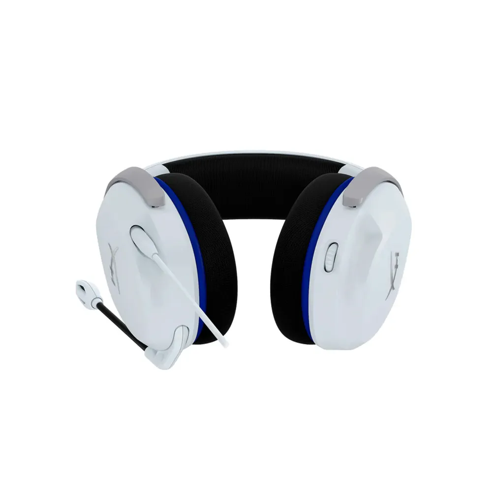 HyperX Cloud Stinger 2 Gaming Headset for Playstation, Lightweight Over-Ear Headset with mic, 40mm Drivers, White - OPEN BOX
