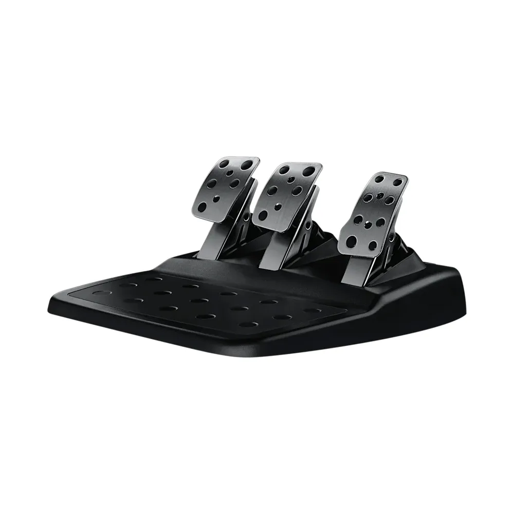 Logitech G29 Driving Force Racing Wheel and Floor Pedals, Stainless Steel Paddle Shifters, Leather Steering Wheel Cover for PS5, PS4, PC, Mac - Black