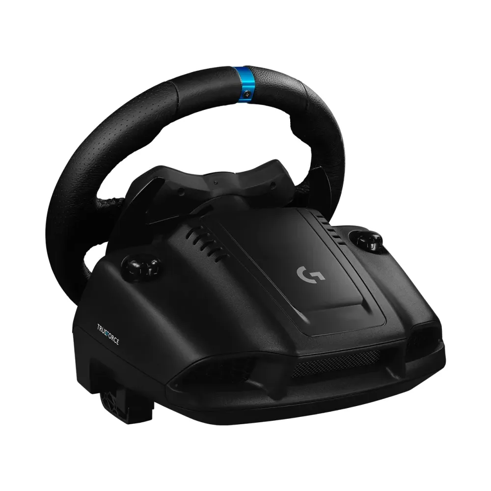 Logitech G923 Racing Wheel and Pedals for Xbox Series X|S, Xbox One and PC, Responsive Pedal, Dual Clutch Launch Control, Genuine Leather Wheel Cover