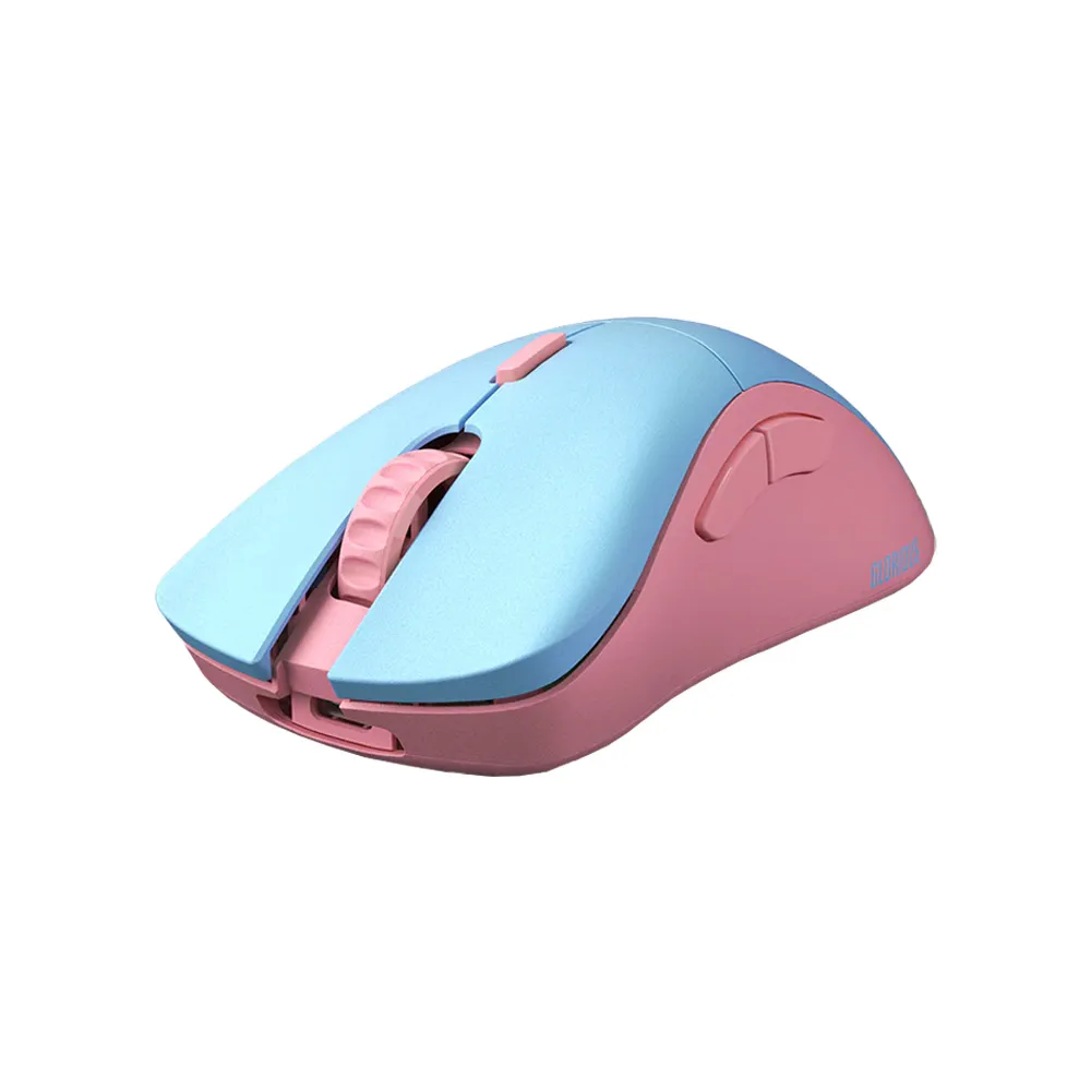 Glorious Forge Model D Pro Wireless Gaming Mouse Skyline, 19000 DPI, 84h Battery life - Pink & Blue 