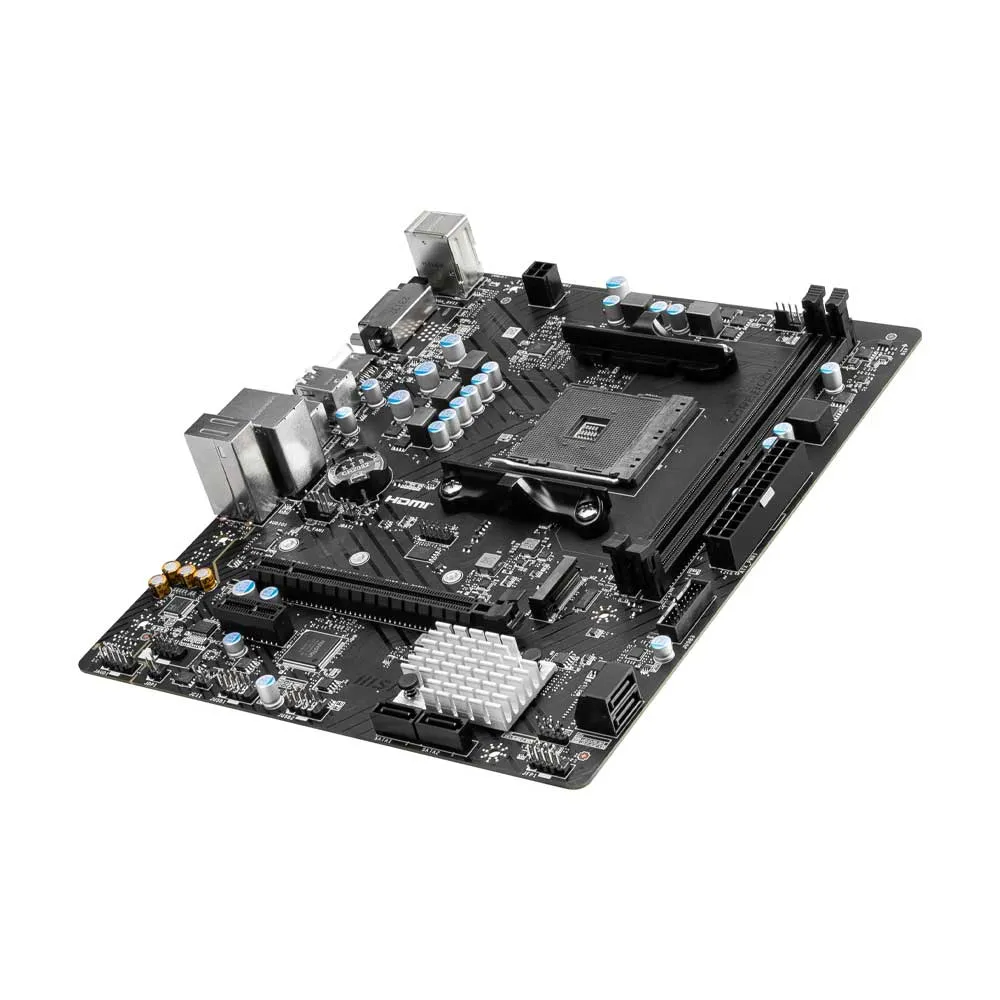 MSI B450M-A PRO MAX II Motherboard, Micro-ATX, AM4 DDR4 USB 3.2 Gen 1 HDMI