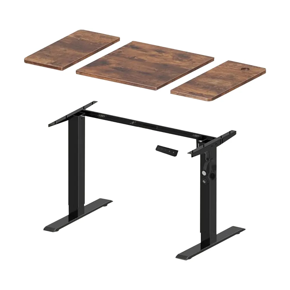 Home Desk - electric desk GD002 - MY05671 Wooden Cooler / Dimensions 160-70cm - height 82-127cm - top Surface 4 pcs