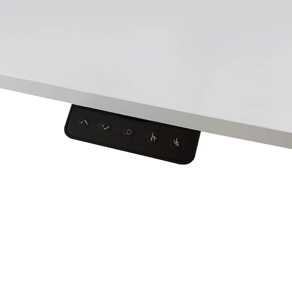 Home Desk - electric desk GD002 MY04374 White / Dimensions 120-60cm - height 82-127cm - top Surface 4 pcs