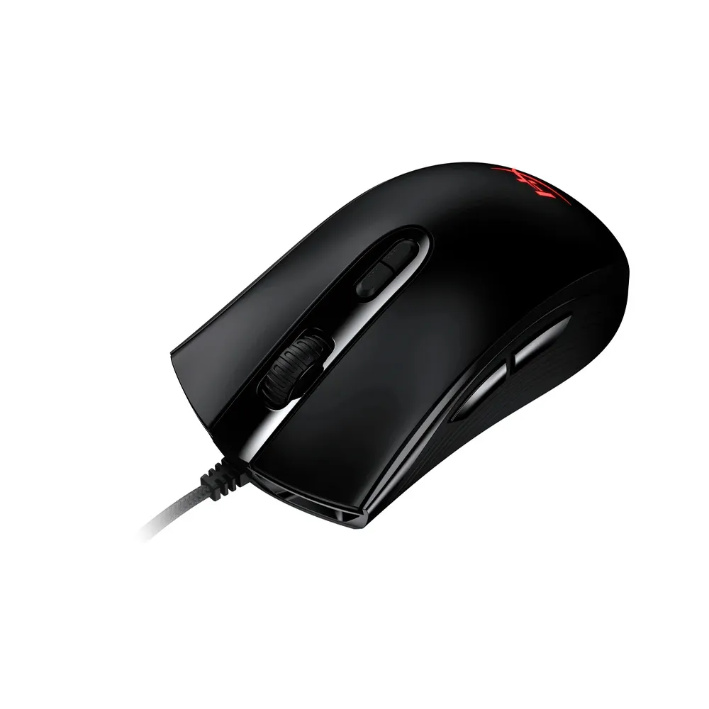 HyperX Pulsefire Core RGB Gaming Mouse, Software Controlled RGB Light Effect, up to 6,200DPI, 7 Programmable Buttons, Mouse Weight 87g - Black