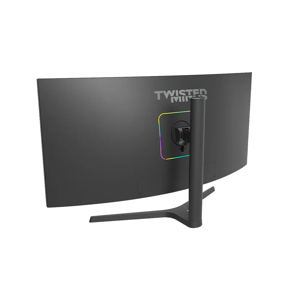 Twisted Minds TM34CWQHD Ultra-Wide R1500 Curved WQHD, VA panel, 165HZ, 1ms, HDMI 2.1 , Adjustable Stand Gaming Monitor