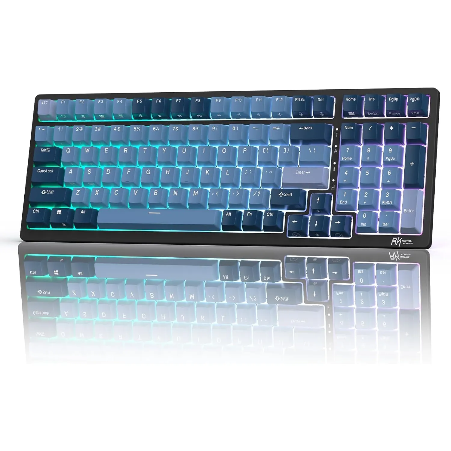 RK ROYAL KLUDGE RK98 Wireless Mechanical, Gaming Keyboard Triple Mode 2.4G/ RK ROYAL KLUDGE RK98 Wireless Mechanical Keyboard Triple Mode 2.4G