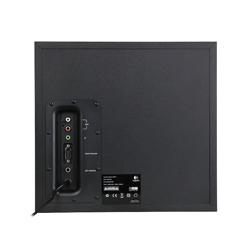 Logitech Z623 400 Watt Home Speaker System, 2.1 Speaker System - Black