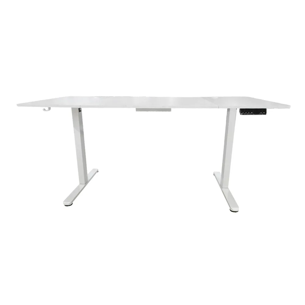 Home Desk - electric desk GD033 -MY05866 ( 140-80cm / 160-80cm ) height 72-118cm - White 