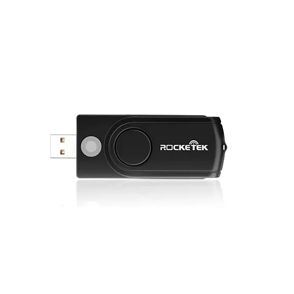 Rocketek DOD Military USB CAC Memory USB Smart Card Reader Compatible with Windows, Linux/Unix, MacOS X - Build in SDHC/SDXC/SD Card Reader and Micro SD Card Reader