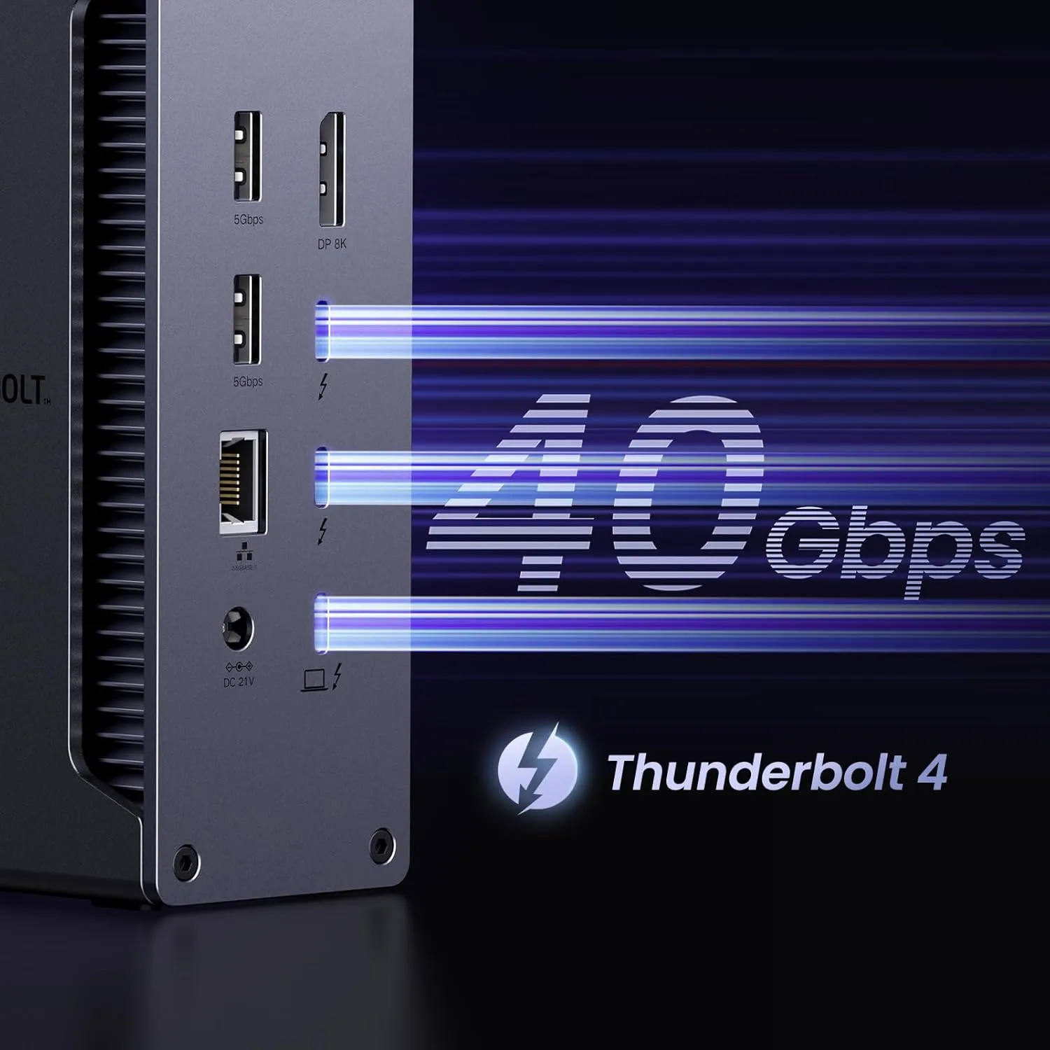 UGREEN Revodok Max 213 Thunderbolt 4 Dock, 13-in-1 40Gbps Docking Station
