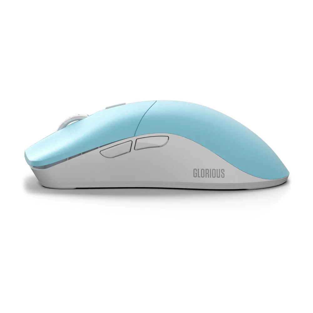 Glorious Forge  Model O Pro Wireless - Blue Lynx - Ultra Lightweight, Durable, High Performance, Wireless Gaming Mouse