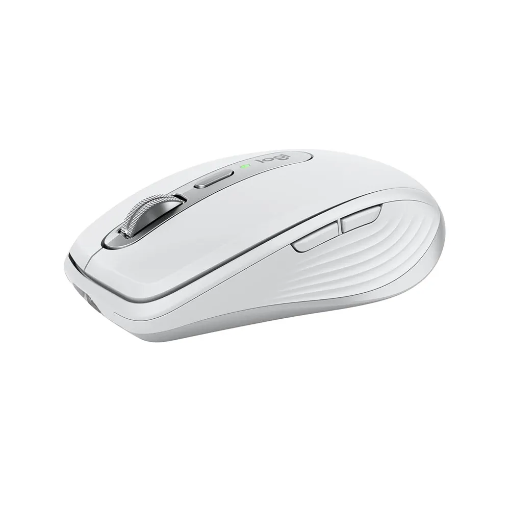Logitech MX Anywhere 2 Wireless Mobile Mouse, Bluetooth or USB Connection, Hyper-fast Scrolling - White