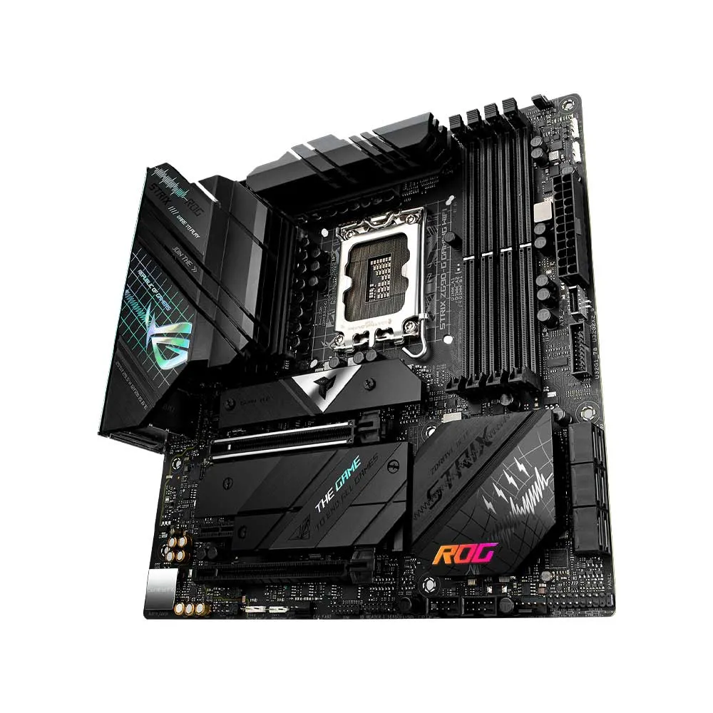 ASUS ROG Strix Z690-G Gaming WiFi 6E LGA Micro ATX (PCIe 5.0,DDR5,2.5 Gb LAN, Type-C )