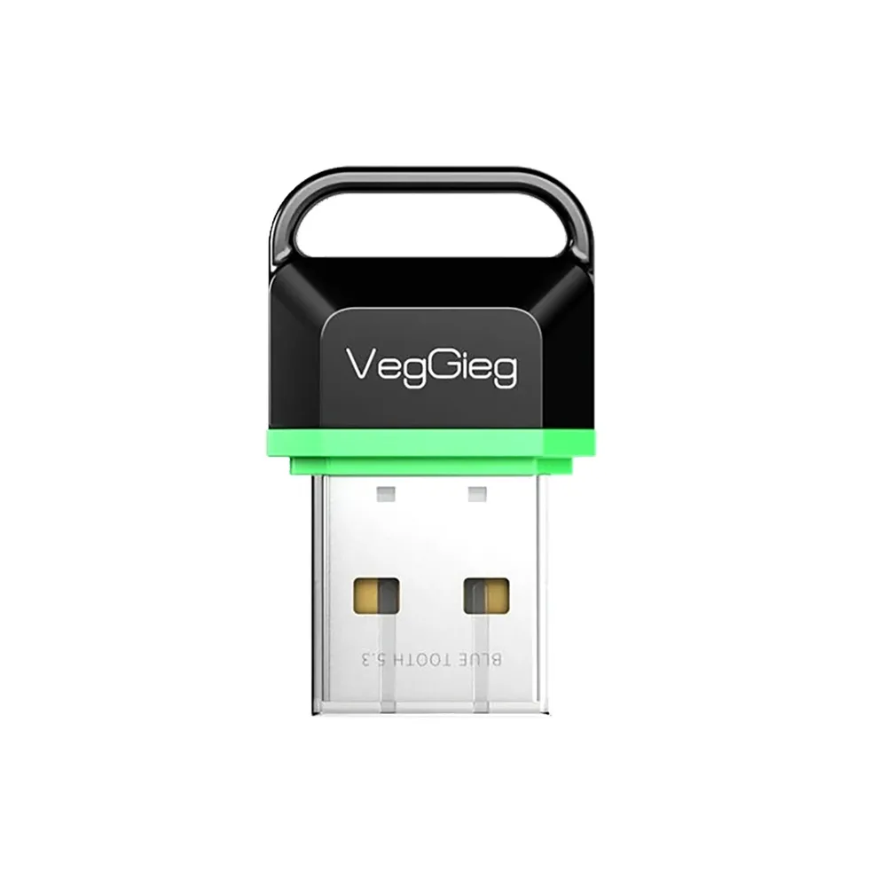VegGieg V-UB503 USB Bluetooth Adapter 5.3 Receiver Transmitter Wireless Adapter, Up to 20m
