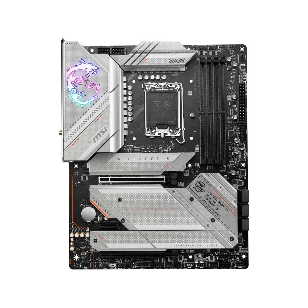 MSI MPG Z790 Edge WiFi ATX Gaming Motherboard - White