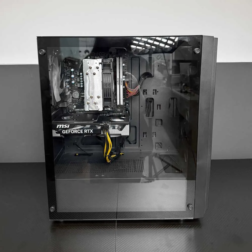 PC Build (AMD Ryzen 5 5600X, 32GB DDR4 RAM, GeForce RTX 5060 8GB, 1TB NVMe SSD) - Used