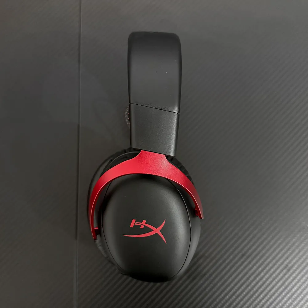 HyperX Cloud III Wireless, Gaming Headset for PC, PS5, PS4, up to 120-hour Battery, 2.4GHz Wireless, 53mm Angled Drivers, 10mm Microphone - Used