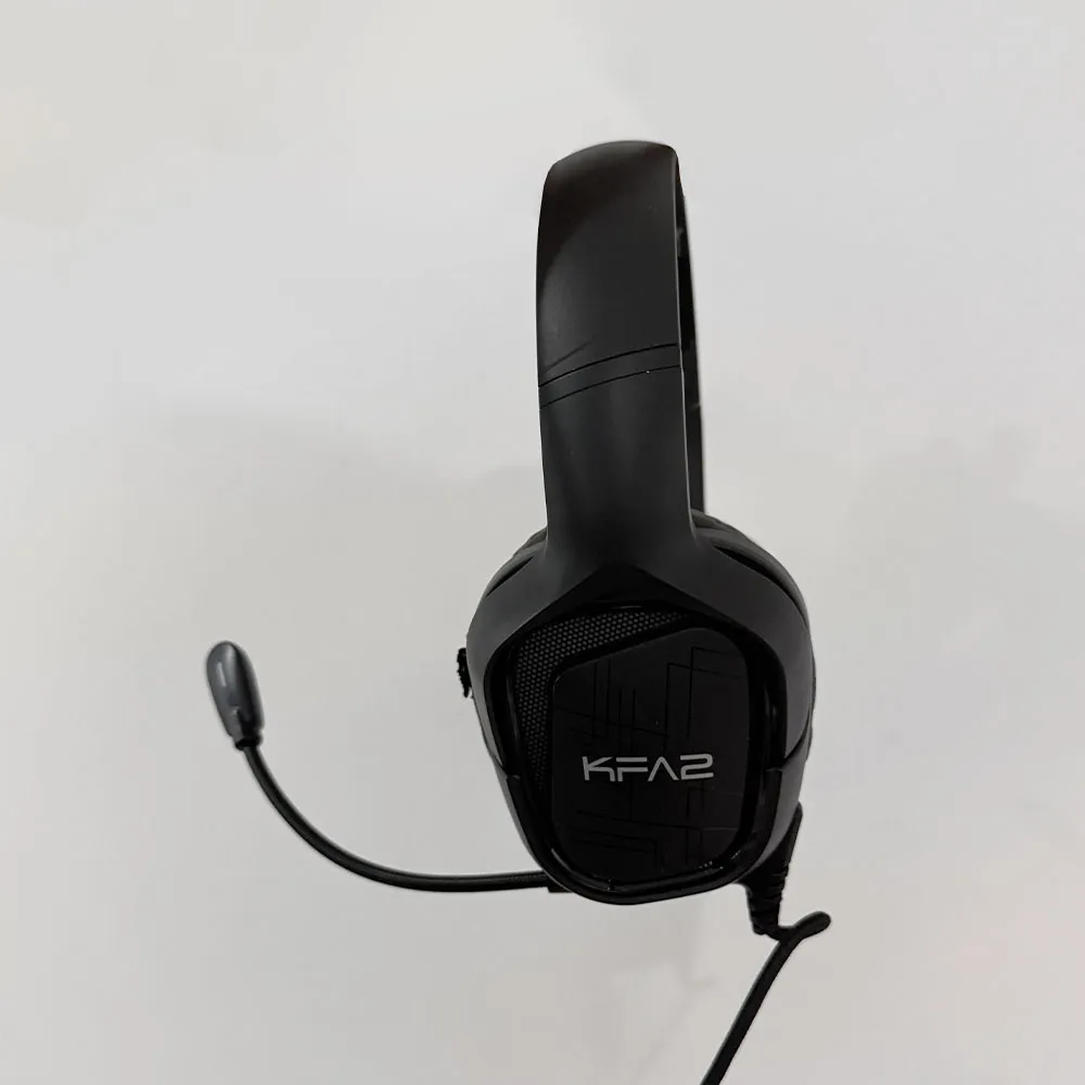 KFA2 SONAR-04 USB 7.1 Channel RGB Gaming Headset, 7.1 Virtual Surround Sound, Marquee RGB Lighting Effects, Adjustable Headband - Used