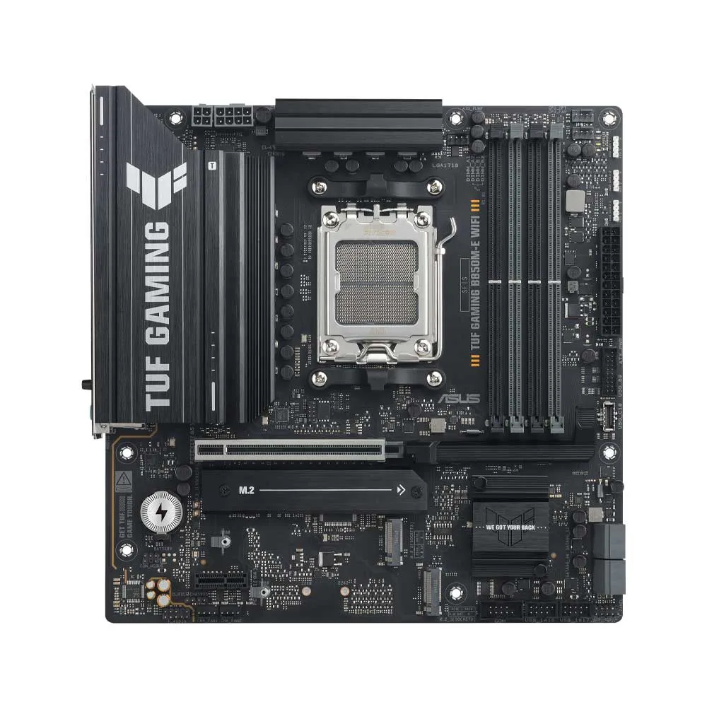 Asus TUF GAMING B850M-E WIFI ( AM5 , DDR5 ) Motherboard
