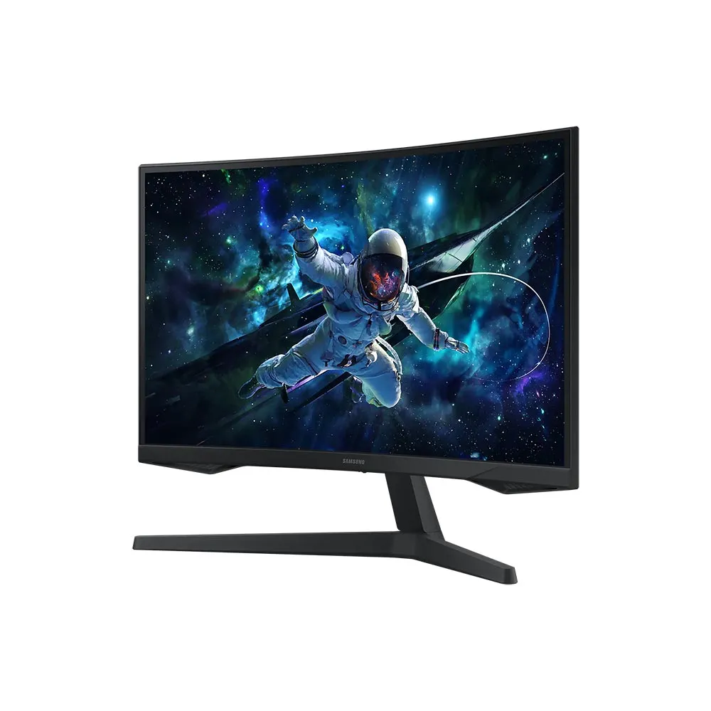 Samsung 27" Odyssey G5 G55C QHD Curved Gaming Monitor, 165Hz refresh rate and 1ms response time (MPRT), 1000R Curved Screen, AMD FreeSync, PS5 & XBOX Series X|S 120Hz Compatible