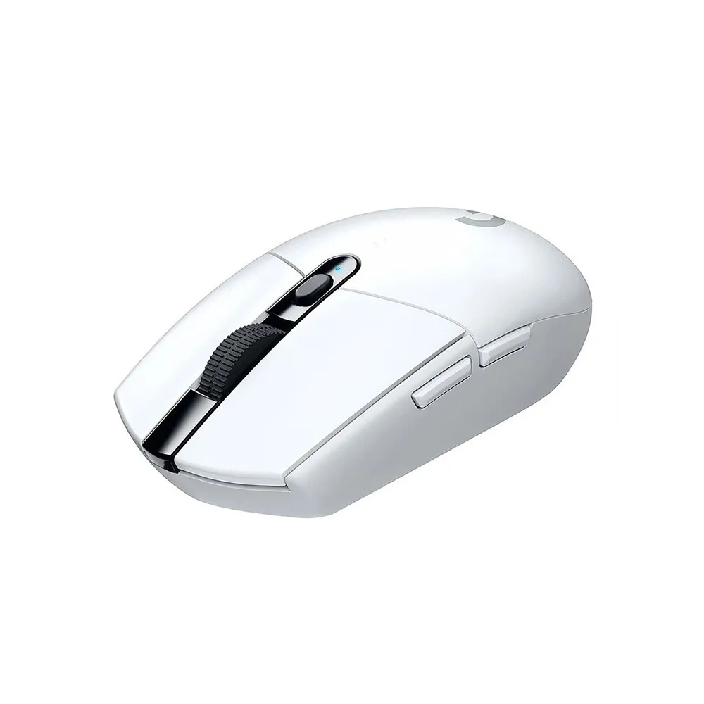 Logitech G304 Lightspeed Wireless Gaming Mouse 6 Programmable Keys 12000DPI Support USB Interface Windows/Mac - White