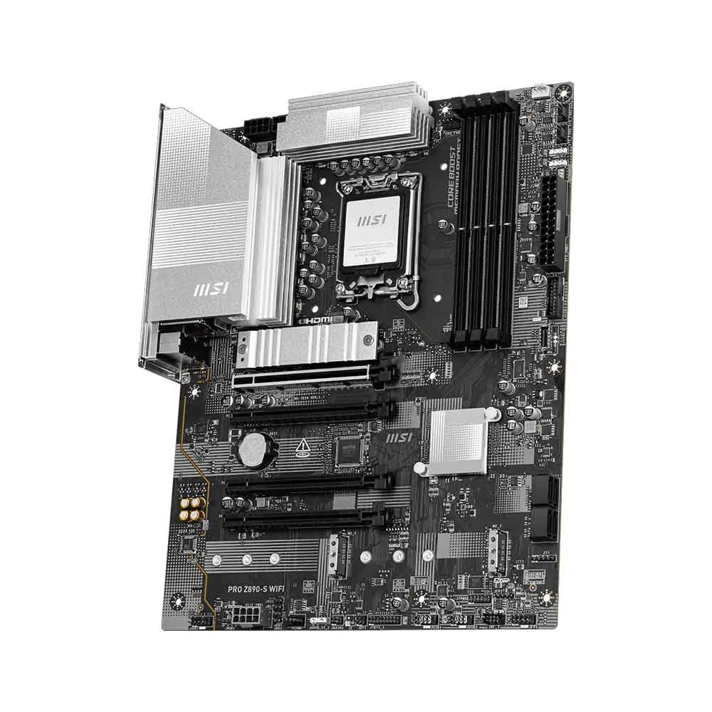 MSI PRO Z890-S WiFi ProSeries Motherboard Support Core Ultra Series 2