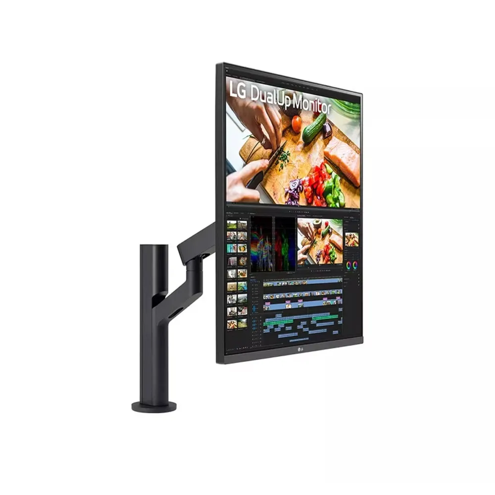 LG 28MQ780-B 28 Inch SDQHD (2560 x 2880) Nano IPS DualUp Monitor with Ergo Stand, 5ms, 60Hz, DCI-P3 with HDR10, USB Type-C - Black
