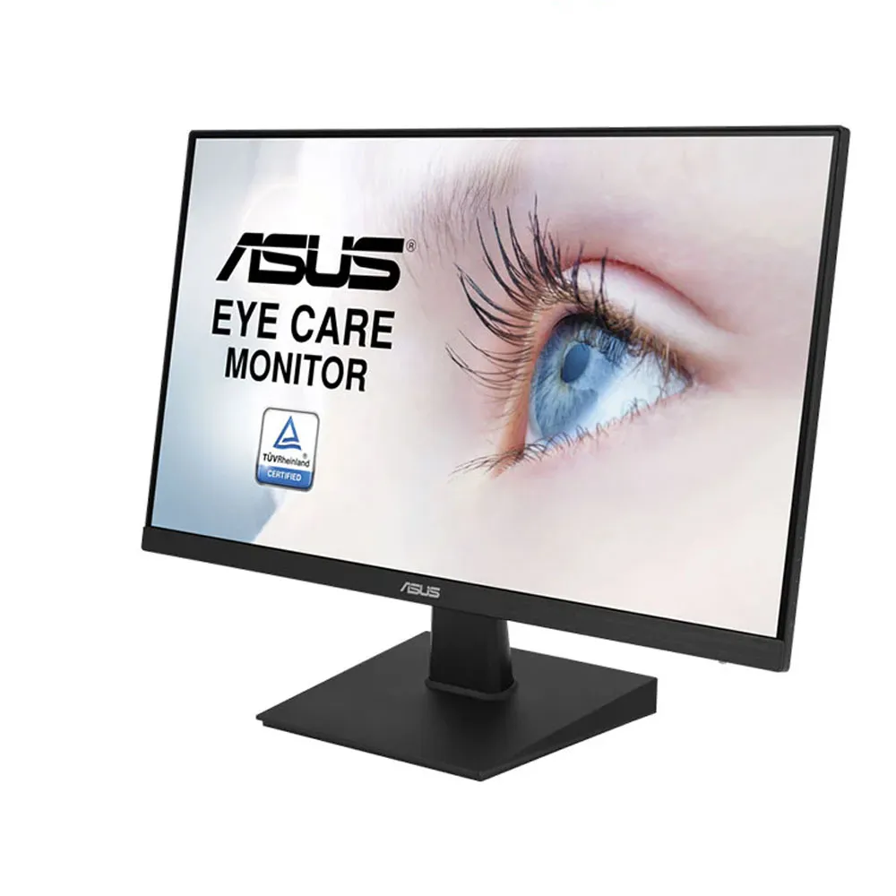 ASUS VA24EHE Eye Care, 24”, FHD(1920x1080), IPS, Frameless, 75Hz, Adaptive-Sync,
Wall Mountable, HDMI D-Sub DVI-D - Black
