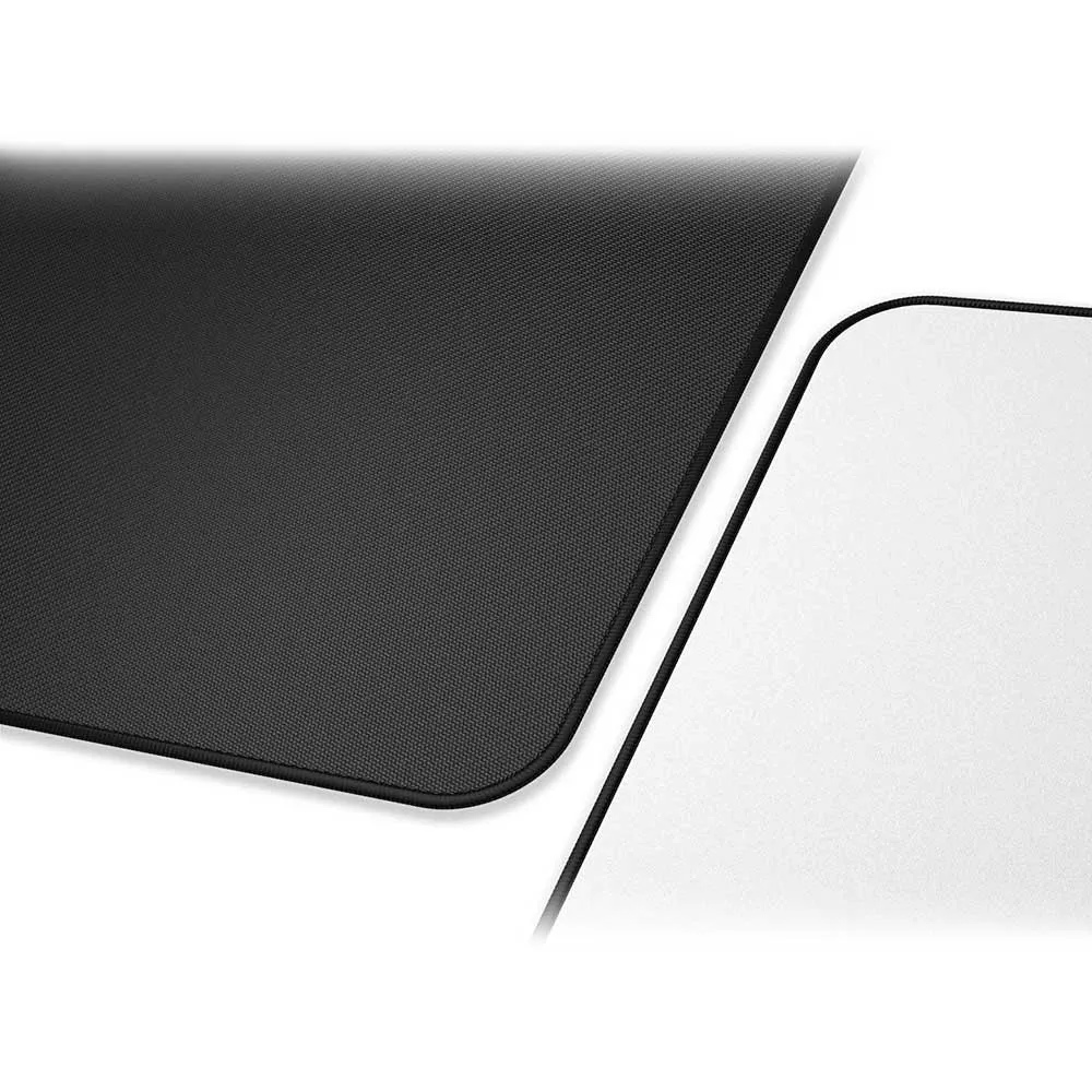 Glorious Extended Gaming Mouse Pad, Long Cloth Mousepad, Stitched Edges, 91x28x0.3cm - White